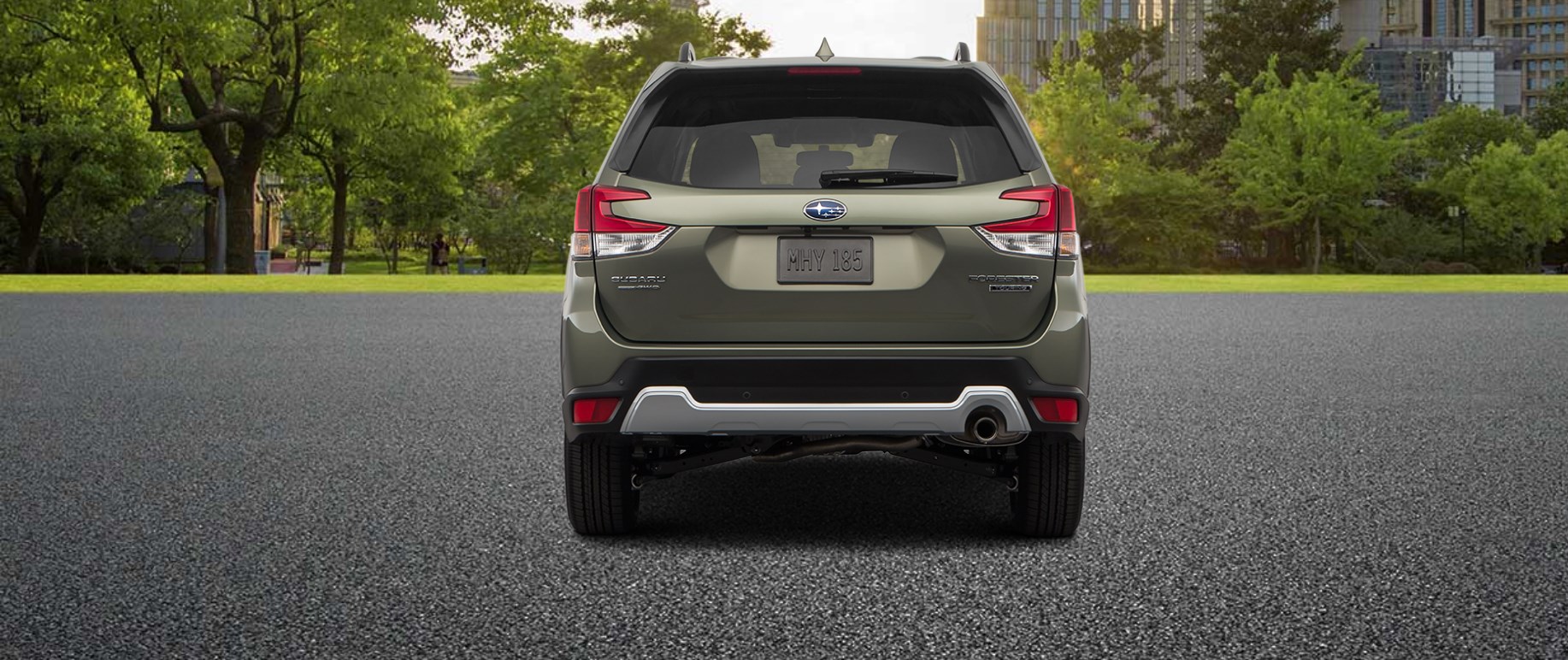 2019 Subaru Forester Touring Back Exterior Green Picture